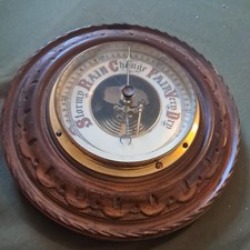 Antique  Aneroid Barometer