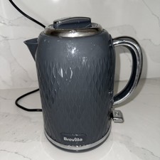 Breville VKT227 Curve Kettle - Grey and Chrome 1.7 Litre