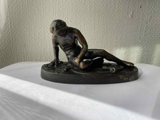 Antique Grand Tour Bronze Sculpture of The Dying Gaul