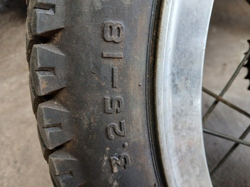 Honda cb72 rear wheel - honda, cb72/77