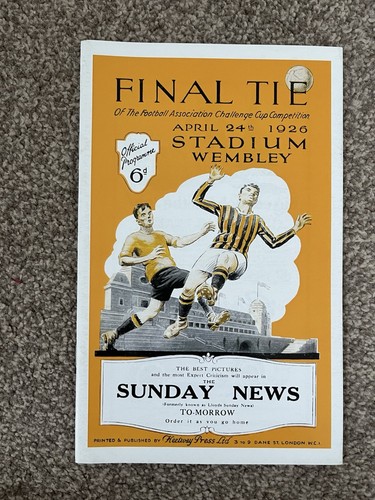 1926 cup final bolton v - fa,