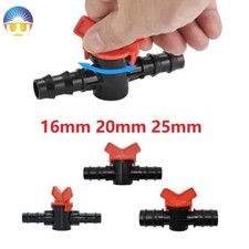 Drip Irrigation Switch Valve 16/20/25mm Barbed Shut-Off Valve for Hose Connect