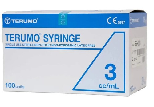3ml terumo sterile syringes - 3ml,