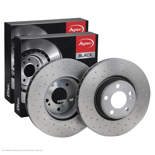 Apec front brake discs for - front,