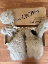Vintage fox fur stole collar - fur,
