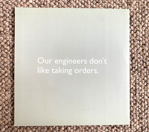 Saab engineers frameable - engineers,