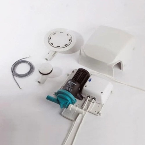 Whale pumped shower drainage - pumped,