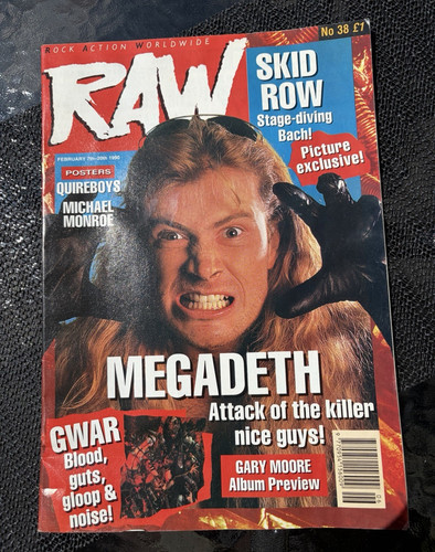 Raw magazine issue - 38, 1990
