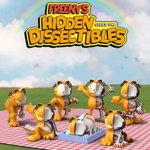 Garfield hidden dissectibles - garfield,