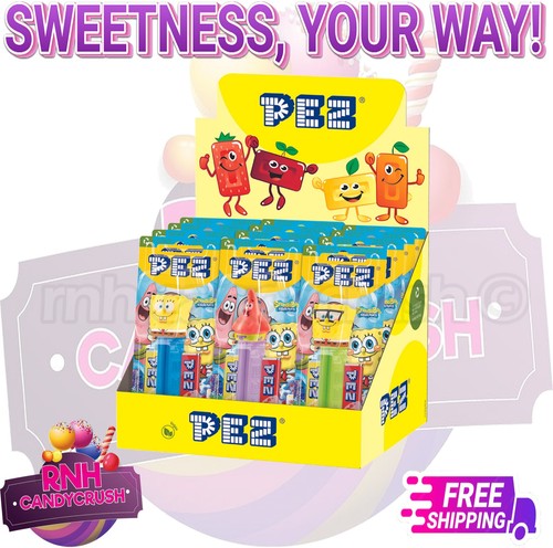 12 pez spongebob - 12,