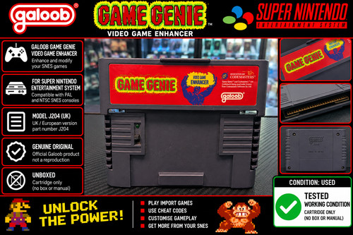 Galoob game genie - video,