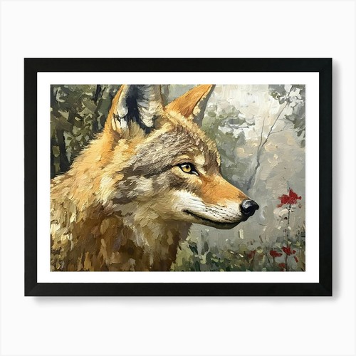 Coyote the woods art - 1,