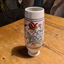 Poole pottery vase mid-century