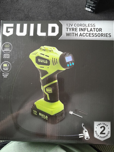 Guild 12v cordless tyre