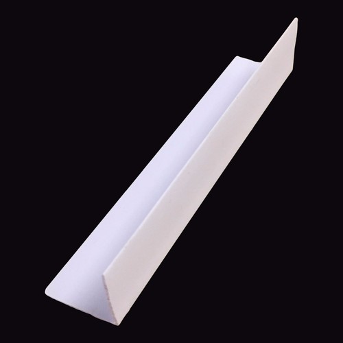 White pvc angle trim - pvc, x
