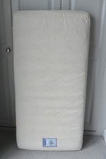 The Little Green Sheep Twist Natural Dual Sided Cot Mattress, 120 x 60cm