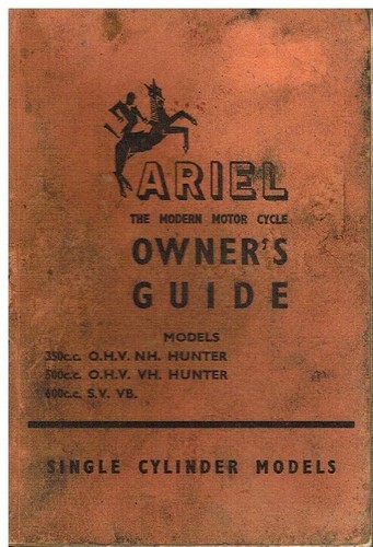 Ariel 350cc hunter 500cc vh - 350cc,