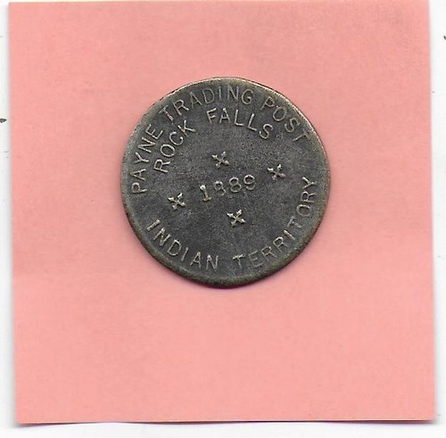 1889 cent indian territory - 1889,