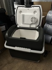 Halfords 24L Electric Cool Box, Blue, Portable, 12V for Car/Campervan