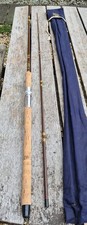 A SUPERB VINTAGE HARDY FIBALITE 8FT 6IN 7/8lb SPINNING ROD SUIT PIKE SALMON BASS