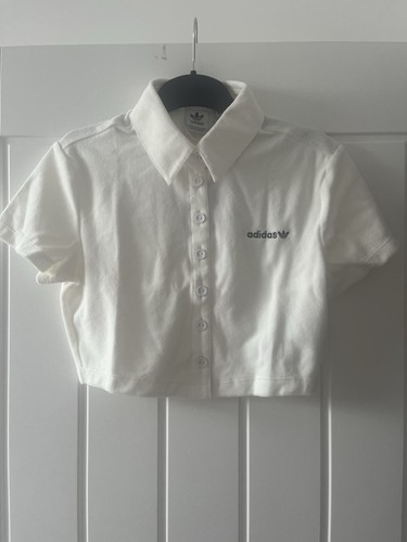 Adidas white towel tee - adidas, s