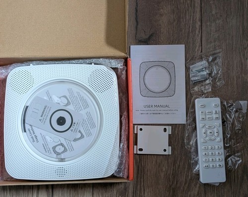 Portable player with - cd,