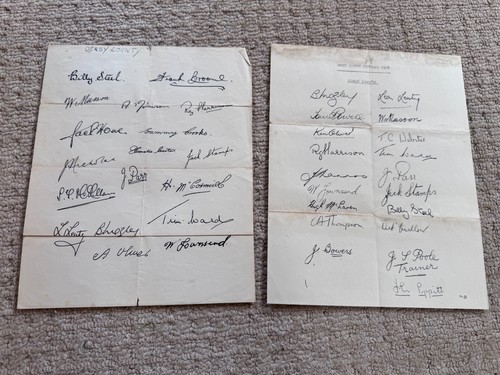 Vintage autograph sheets - autograph,