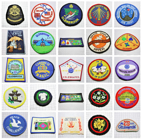 Vintage modern embroidered - vintage,