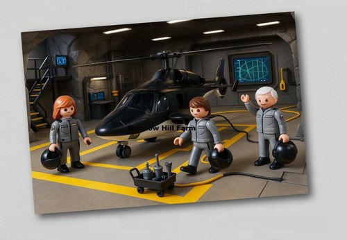 Fridge magnet lego airwolf - lego,