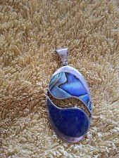 Abalone & Lapis 925 Sterling