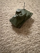 Vintage Dinky Toys WWII Light Tank ORIGINAL