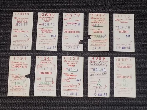 Job lot british rail - british,