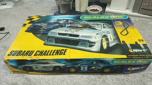 Scalextric set subaru - set,