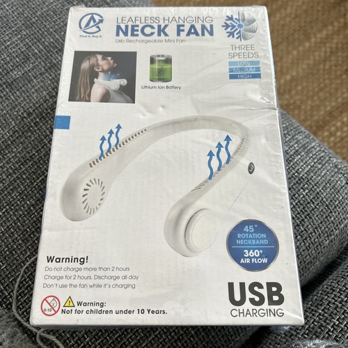 Mini neck fan portable hanging - fan,