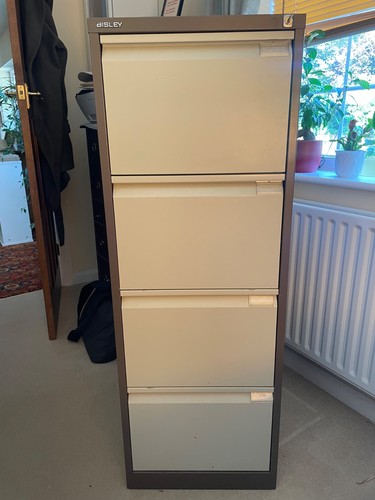 Bisley drawer filing cabinet - bisley, 4-drawer