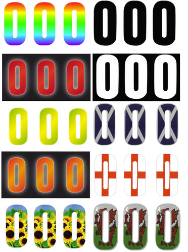 Self adhesive door numbers - self,