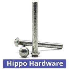 Solid Rivets Round Dome Head Rivets A2 Stainless Steel M2 M2.5 M3 M4 M5 M6