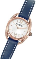 Saint Honore Blue Leather Strap Watch Charisma 7210268AIR-BLU NEW