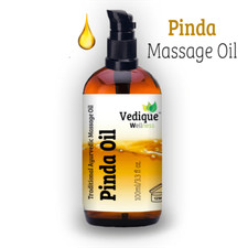 VEDIQUE REMEDIES Pinda Oil | Ayurvedic Classical Massage Oil | Contain Sariva...