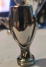 UEFA Super Cup Replica Metal Trophy Miniature Cup - 4.5cm tall