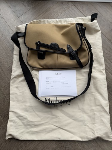 Mulberry beige black canvas - canvas, &