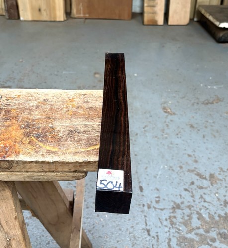 Macassar ebony turning blank - ebony,
