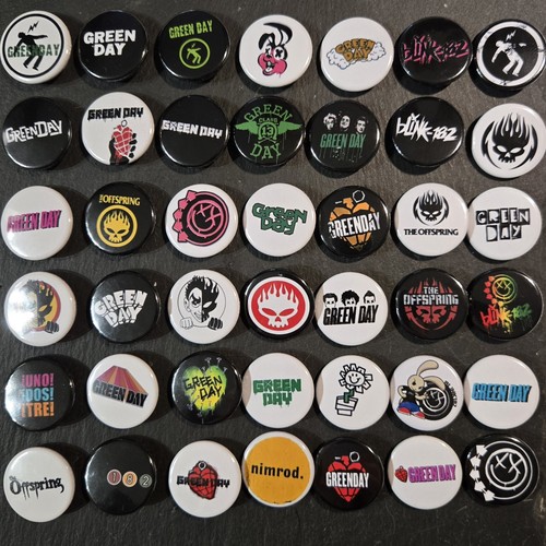 Punk rock button badges 42 - punk,