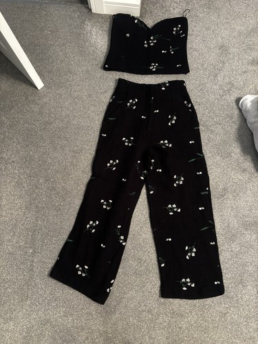 Zara floral coord set - floral,