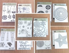 Stampin' Up Red Rubber Stamp Sets with Die Sets Choose Style Card Making Craft