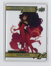 Marvel Beginnings Vol 2 Series 1 2022 Transparent Past TP-47 Scarlet Witch