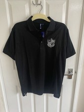 Port Vale FC Polo Shirt. Black