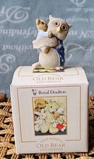 RARE VINTAGE JANE HISSEY ROYAL DOULTON OLD BEAR - HOLD ON TIGHT  OB12