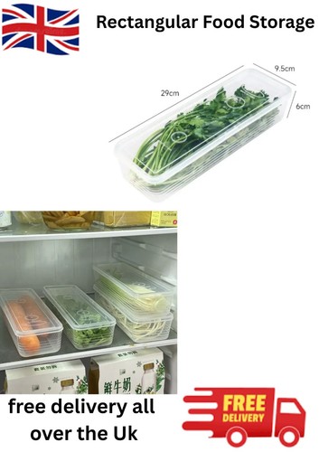 1pc rectangular food storage - 1pc,