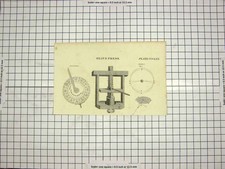 Old Antique Print C1800 Encyclopaedia Britannica Olive Press Instruments 19th